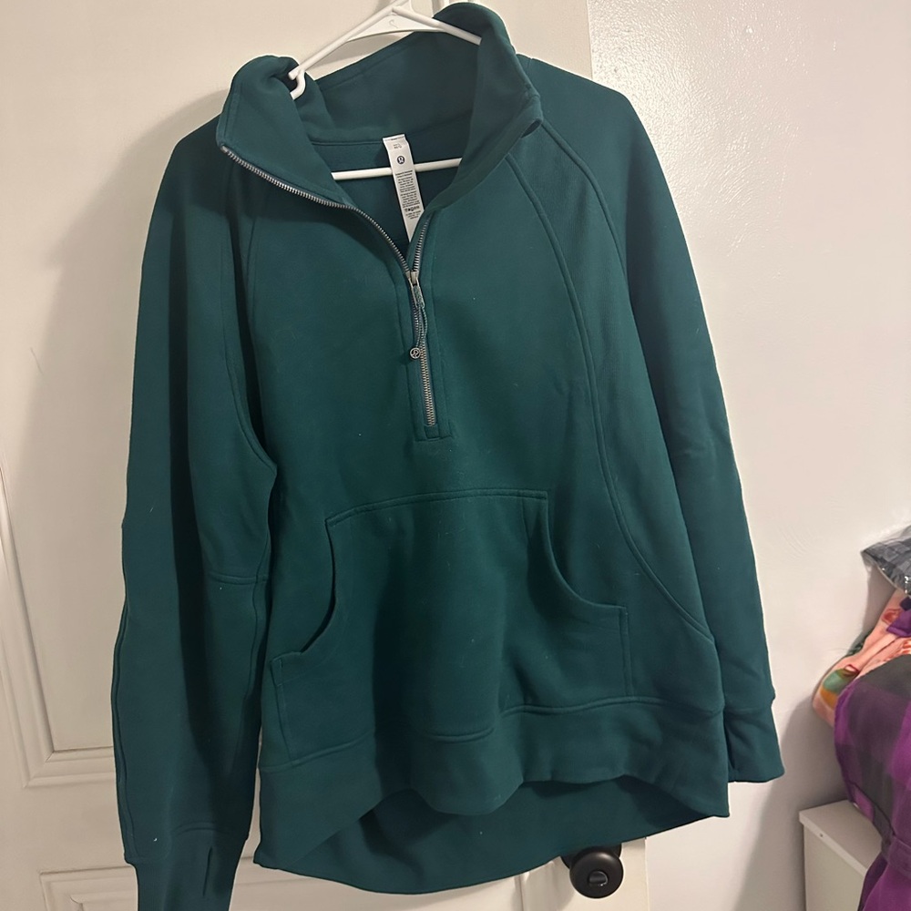 Lululemon - Scuba Oversized Funnel Neck Long (Storm Teal)